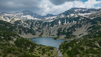 Obraz premium Landscape View Over Pirin Mountain