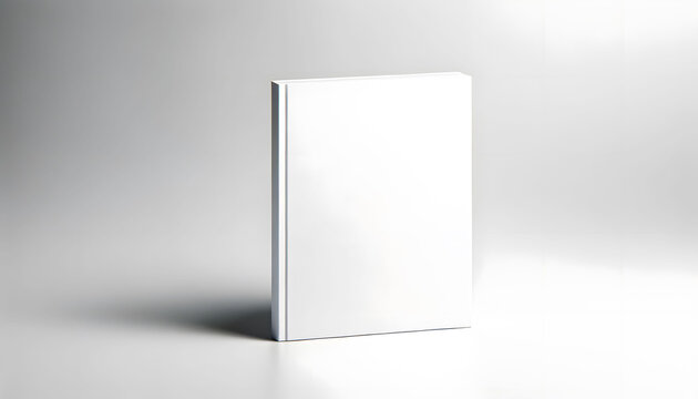 A white book with no text on the cover