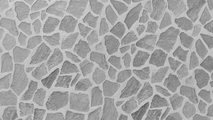 Stone wall texture white background for floor and wall materials