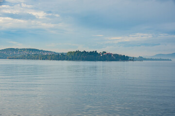 lake in the mountains