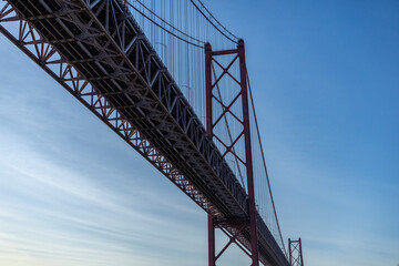 25th of April Bridge, Lisbon, Portugal