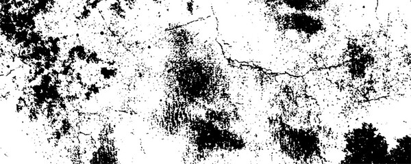 Old damage dirty grainy and scratches texture, Grunge texture background, vector