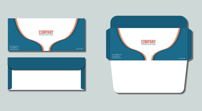 envelope template design