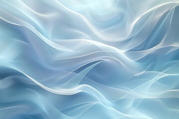 Obraz premium Abstract blue and white waves background for travel and art concept design inspiration