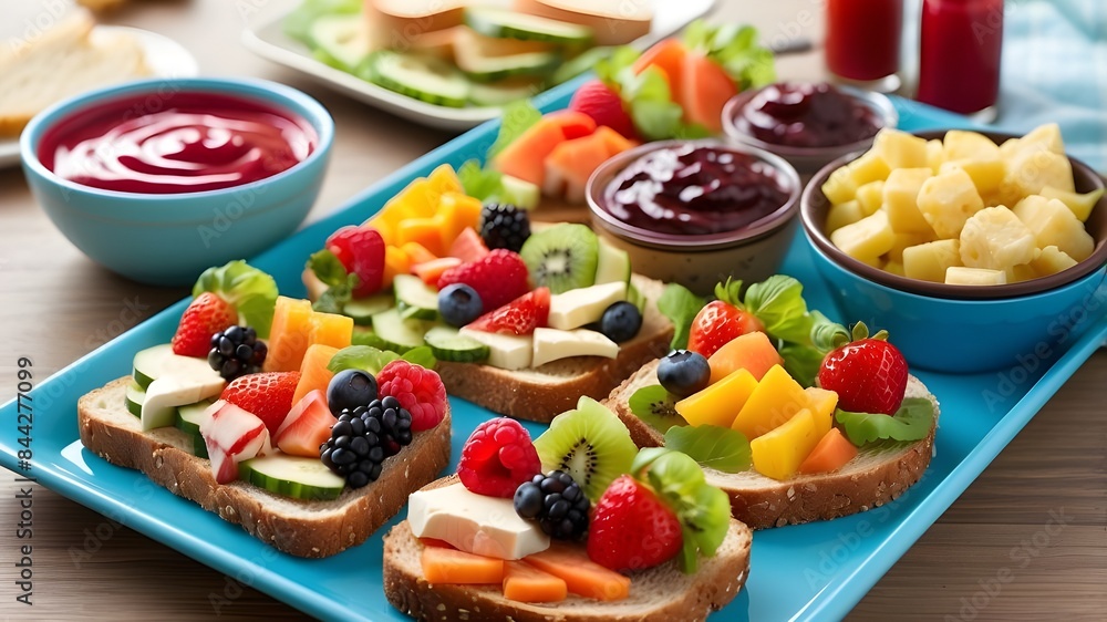 Poster pay attention to the presentation of the food items to make them look appetizing and appealing to ch
