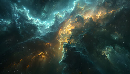 Obraz premium space background