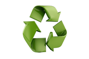 Obraz premium Green Recycle Symbol
