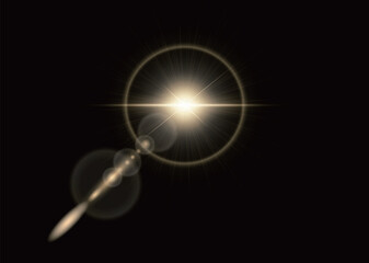 光のエフェクト素材