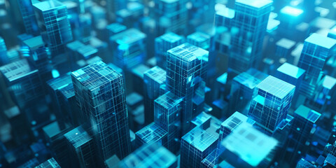 Digital Transformation Global Internet Network Connection
