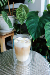 iced chocolate, iced cocoa or coffee, iced coffee or iced cappuccino coffee