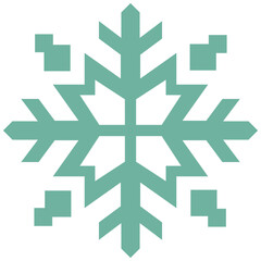 Snowflake illustration icon