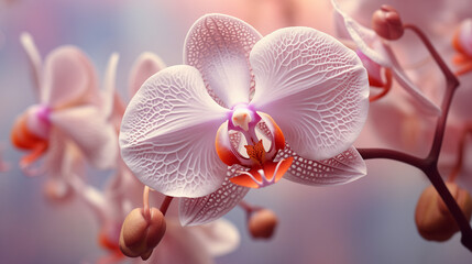 orchid flower closeup