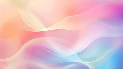 Fototapeta premium abstract background with lines gradient with blurred shapes and curves, soft color transitions in the style of various artists
