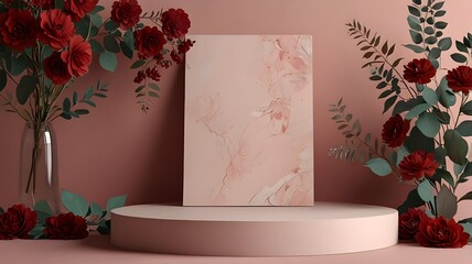 background with flowers