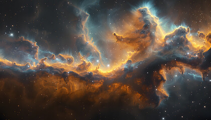 Obraz premium space background