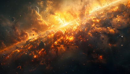 Fototapeta premium space background