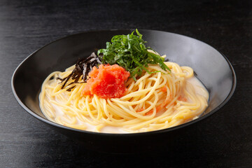 クリーム明太スパゲッティ