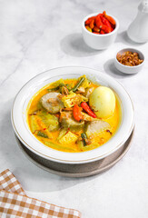 Indonesian Food Lontong Sayur