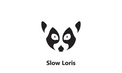 black and white slow loris