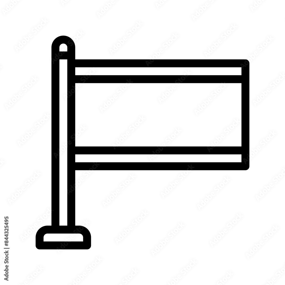 Poster flag icon. simple flag with flat style icons. vector illustrations.