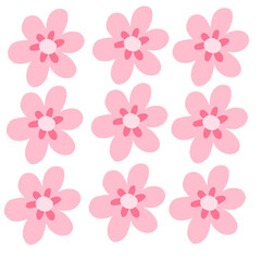 pink flower background