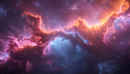 Obraz premium space background