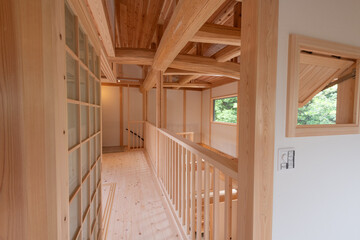 天然素材をふんだんに使った戸建て住宅