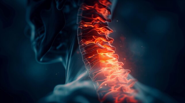 Pain in the cervical spine. Symptoms of cervical osteochondrosis