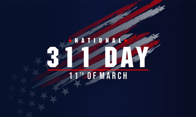 National 311 Day background , March 11 th, offers an annual reminder that 311 is a resource for communities around the country to connect with their city and non-emergency services.