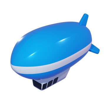Zepelin 3D Icon