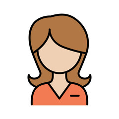 Airport ground staff icon