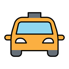 Obraz premium Taxi icon