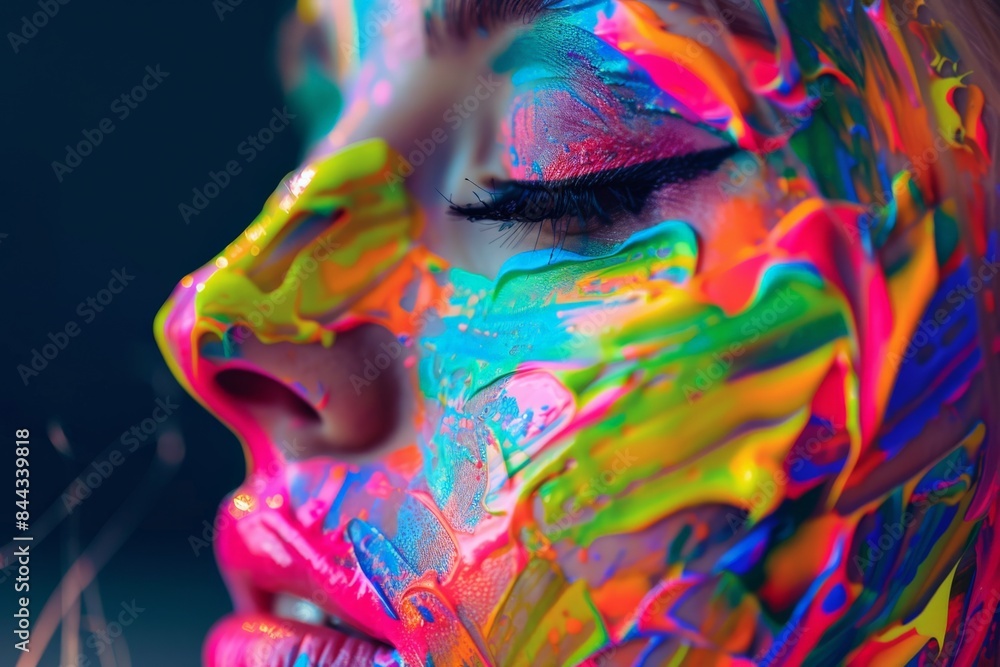 Poster An image featuring a blend of colors forming a smooth gradient with a dynamic feel
