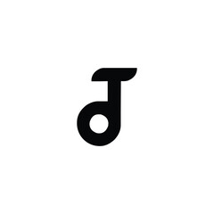 Modern Initials TD Logo, suitable for business with DT or TD initials. Alphabet letter icon logo TD