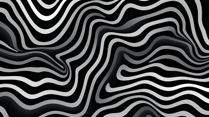 Naklejka premium Black and white zebra pattern