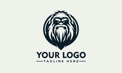 Yeti Vector Logo A Timeless Design for Outdoor, Adventure, and Apparel Brands Symbolize Strength and Endurance A Timeless Design for Outdoor, Adventure, and Apparel Brands