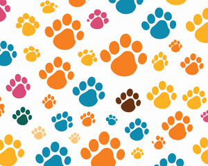 seamless pattern with cats