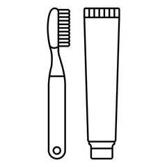 Toothbrush and Toothpaste