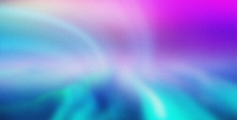 Gradient Dreamy Light Background with Grainy Texture, Neon colors flow, grainy texture effect, purple pink blue color gradient background blurred futuristic banner design