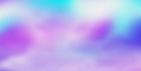 Gradient Dreamy Light Background with Grainy Texture, Neon colors flow, grainy texture effect, purple pink blue color gradient background blurred futuristic banner design
