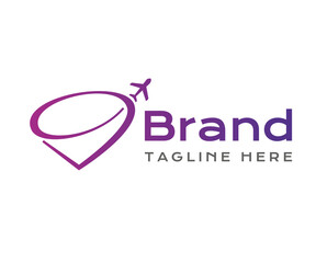 Airplane logo icon design template elements. Usable for Branding and Business Logos.
