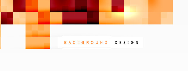 Dynamic colorful squares background. Vector Illustration For Wallpaper, Banner, Background, Card, Book Illustration, landing page