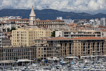 Naklejka premium Vues sur la ville de Marseille