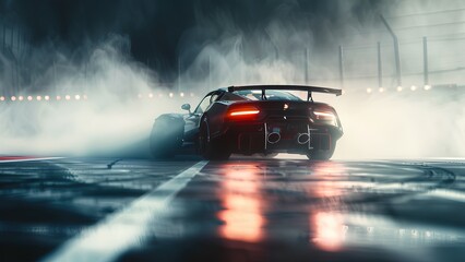 car driving on the road