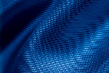 blue acetate fabric textured background