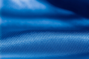 blue acetate fabric textured background