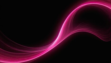A pink and black wave background
