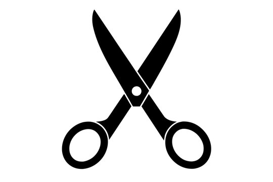 recommend clip art: scissors icon silhouette vector illustration