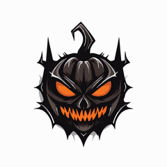 Naklejka premium Helloween vector illustration for t-shirt 