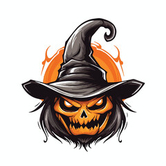 Helloween vector illustration for t-shirt	
